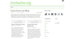 Desktop Screenshot of anotacoes.org